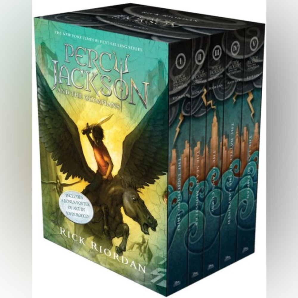 NWT Percy Jackson Bookset